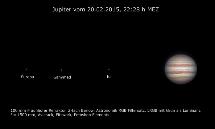 Jupiter vom 20.02.2014
