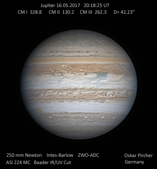 Jupiter vom 16.05.2017