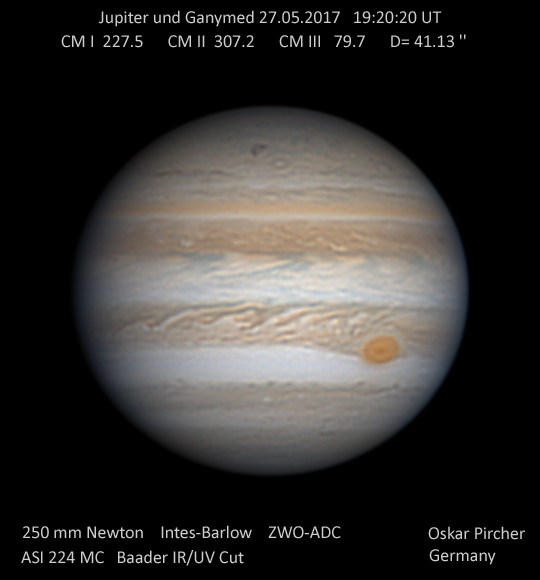 Jupiter vom 27.05.2017
