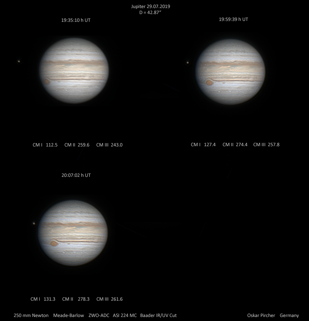 Jupiter vom 29.07.2019