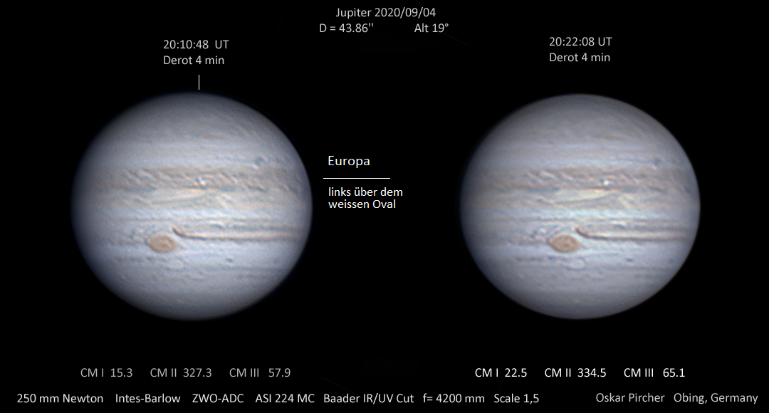 Jupiter vom 04.09.2020