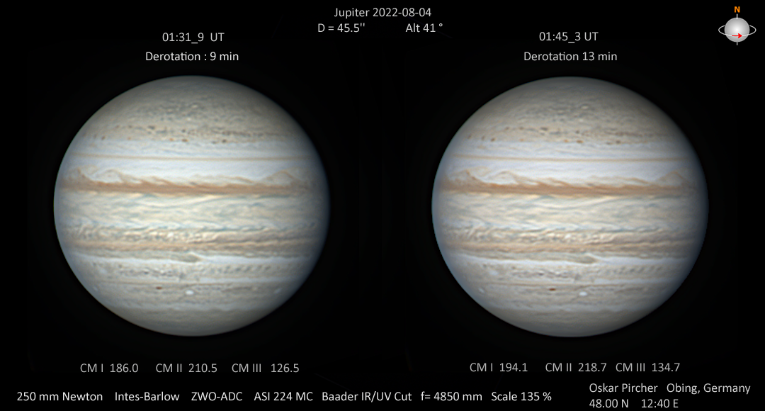 Jupiter vom 04.08.2022