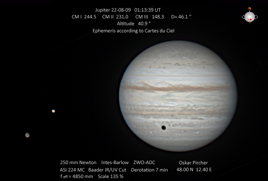 Jupiter vom 09.08.2022