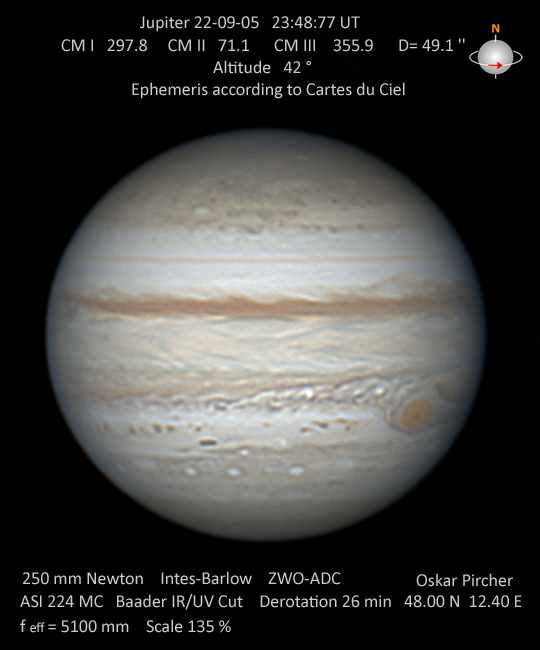 Jupiter vom 06.09.2022