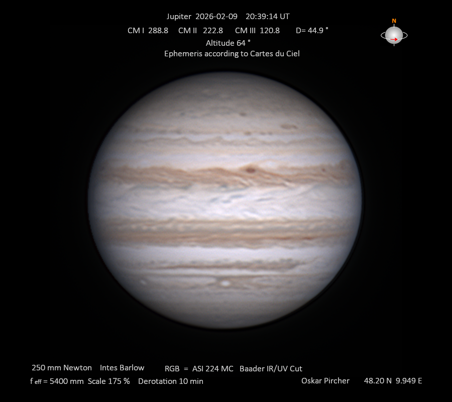 Jupiter vom 03.02.2026