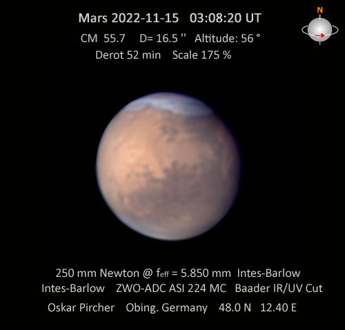 Mars vom 15.11.2022