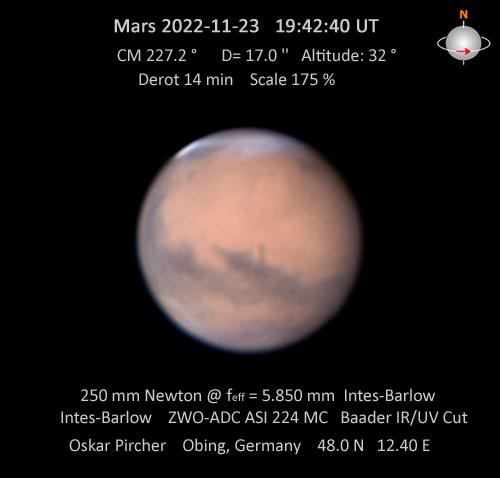 Mars vom 23.11.2022