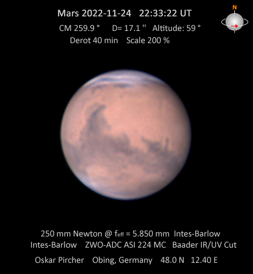 Mars vom 24.11.2022
