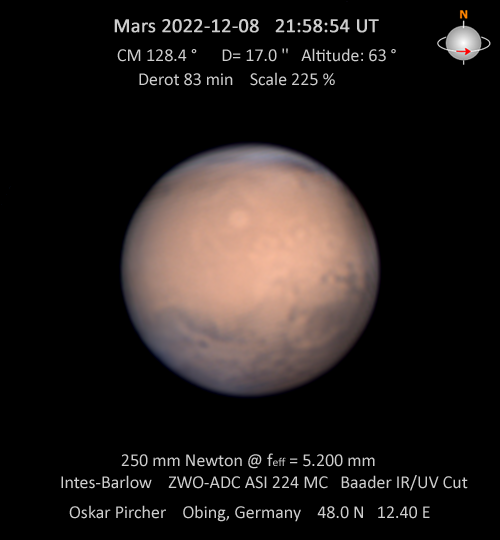 Mars vom 08.12.2022