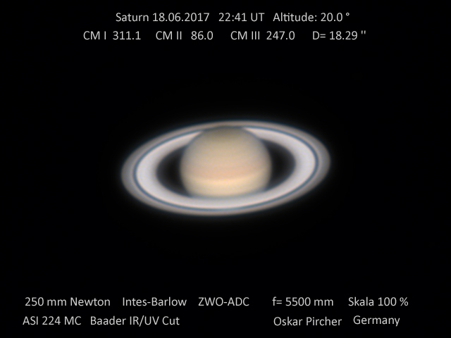 Saturn vom 18.06.2017
