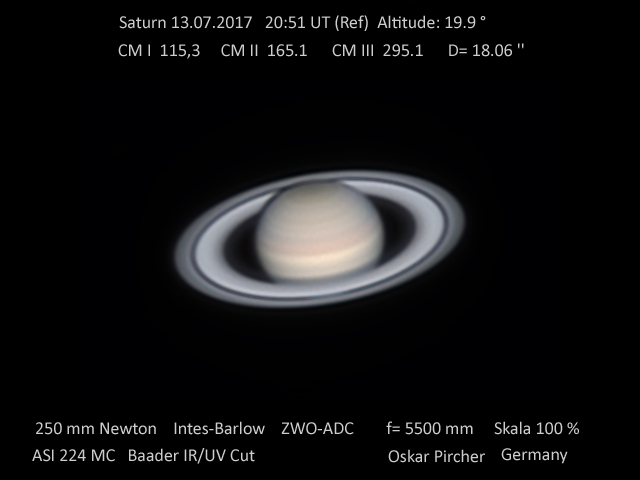 Saturn vom 13.07.2017